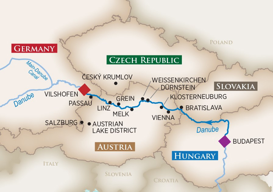 Don't miss this once is a lifetime opportunity to sail the Rivers of Europe with your favourite performer