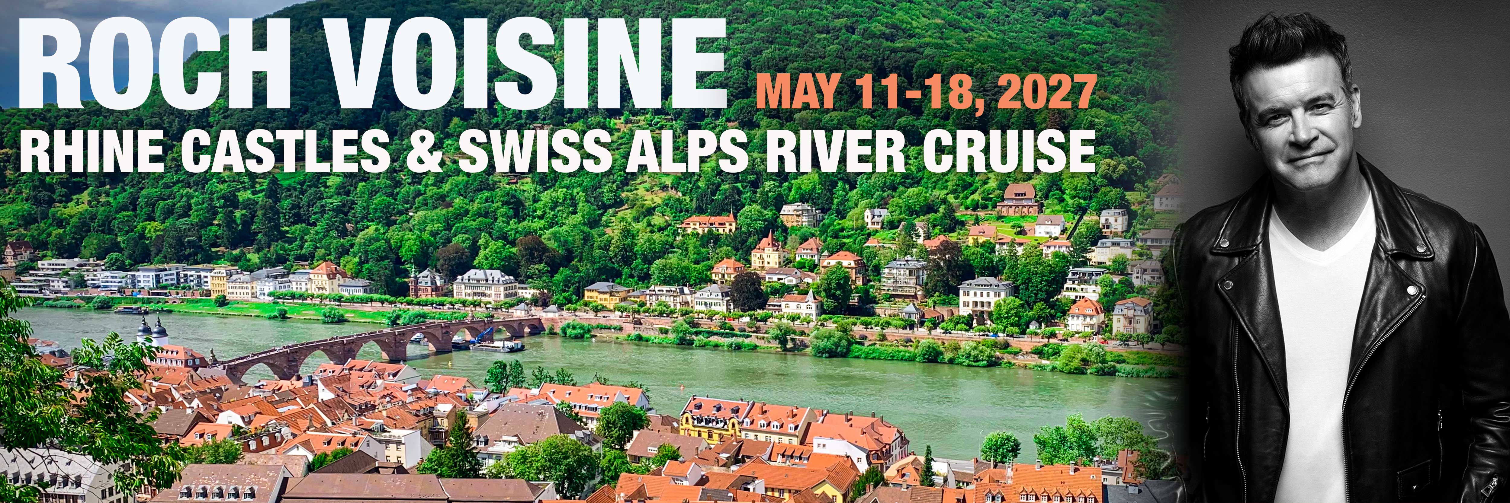 Roch Voisine 2027 River Cruise, Niche Travel Group Travel Agency